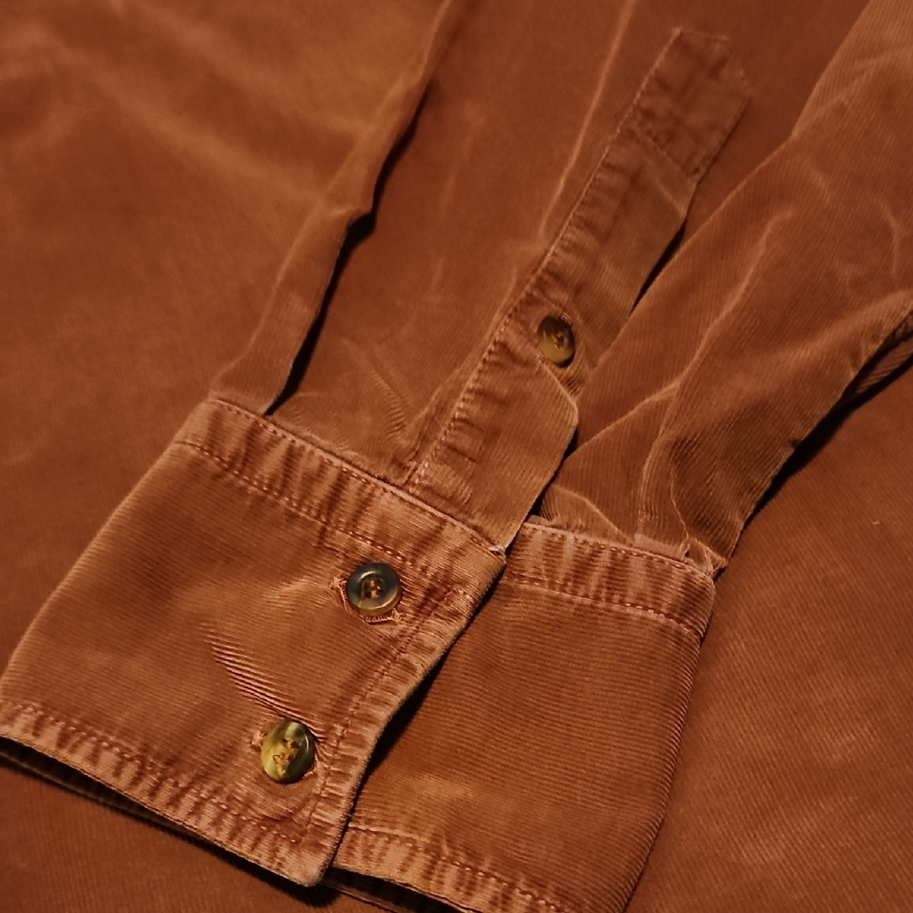 Brunello Cucinelli | Basic Fit Rust Brown Cotton … - image 8